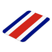 Vlag van Costa Rica Magneet (Linkerzijde)