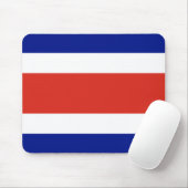 Vlag van Costa Rica Muismat (Met muis)