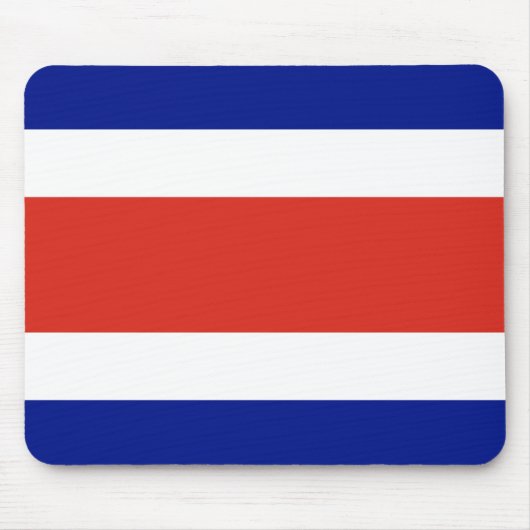 Vlag van Costa Rica Muismat (Voorkant)