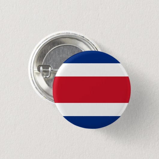 Vlag van Costa Rica Ronde Button 3,2 Cm (Voorkant /achterkant)