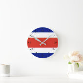 Vlag van Costa Rica Ronde Klok (Huis)