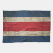 vlag van Costa Rica Theedoek (Horizontaal)