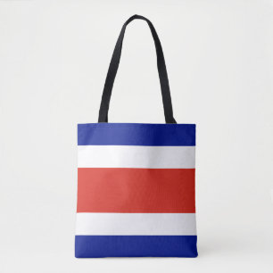 Vlag van Costa Rica Tote Bag