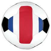 Vlag van Costa Rica Voetbal (Gedraaid)