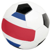 Vlag van Costa Rica Voetbal (Drie kwart)