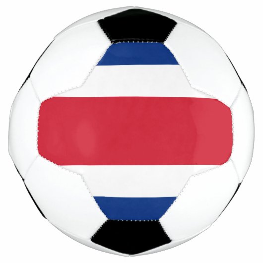 Vlag van Costa Rica Voetbal (Voorkant)