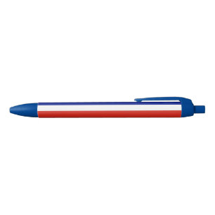 Vlag van Costa Rica Zwarte Inkt Pen