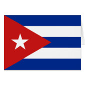 Vlag van Cuba (Voorkant Horizontaal)