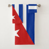 Vlag van Cuba Bad Handdoek (Insitu)
