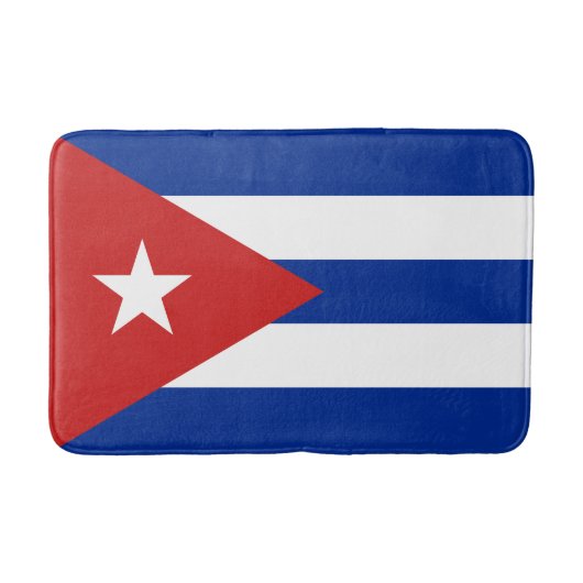Vlag van Cuba Badmat (Voorkant)