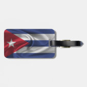 vlag van Cuba Bagagelabel (Achterkant horizontaal)