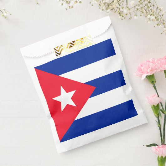 Vlag van Cuba Bedankzakje (Gezegeld)