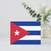 Vlag van Cuba Briefkaart (Staand voorkant)
