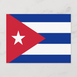 Vlag van Cuba Briefkaart