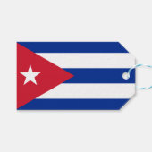 Vlag van Cuba Cadeaulabel (Voorkant (Horizontaal))