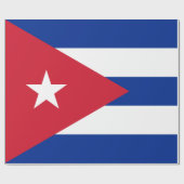 Vlag van Cuba Cadeaupapier (Vlak)