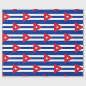 Vlag van Cuba Cadeaupapier (Vlak)