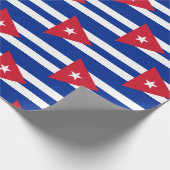 Vlag van Cuba Cadeaupapier (Hoek)