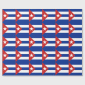 Vlag van Cuba Cadeaupapier (Vlak)