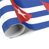 Vlag van Cuba Cadeaupapier (Rol Hoek)