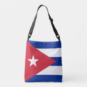Vlag van Cuba Crossbody Tas (Achterkant)