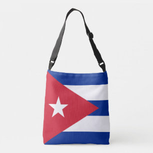 Vlag van Cuba Crossbody Tas