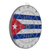 Vlag van Cuba Dartbord (Voorkant Links)