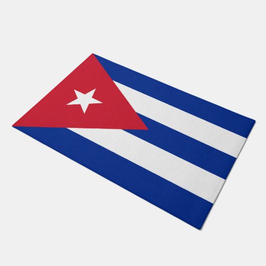 Vlag van Cuba Deurmat (Schuin)