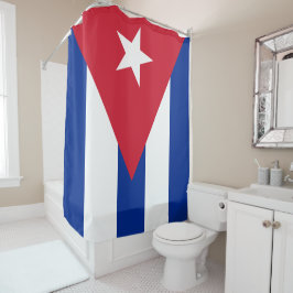 Vlag van Cuba Douchegordijn