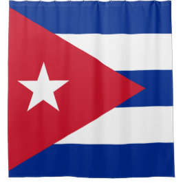 Vlag van Cuba Douchegordijn