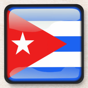 Vlag van Cuba Drankjes Onderzetter