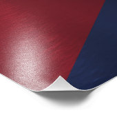 Vlag van Cuba Foto Afdruk (Hoek)