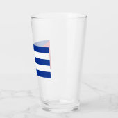 Vlag van Cuba Glas (Links)