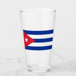 Vlag van Cuba Glas