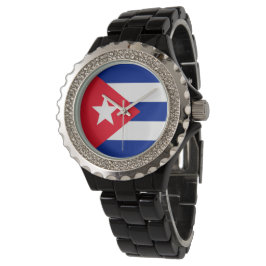 Vlag van Cuba Horloge