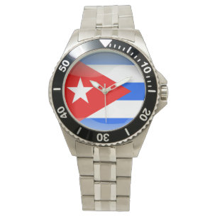 Vlag van Cuba Horloge