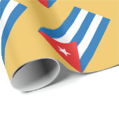 Vlag van Cuba iPad Case Cadeaupapier (Rol Hoek)