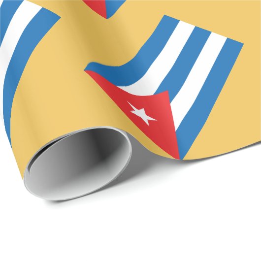Vlag van Cuba iPad Case Cadeaupapier (Rol Hoek)