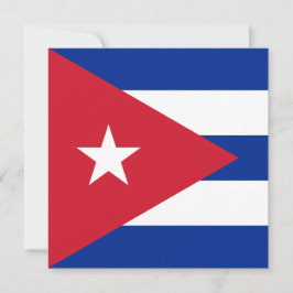 Vlag van Cuba Kaart