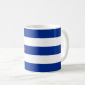Vlag van Cuba Koffiemok (Voorkant rechts)