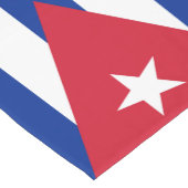 Vlag van Cuba Korte Tafelloper (Hoek)