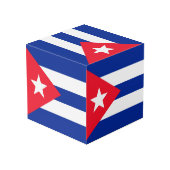 Vlag van Cuba Kubus (Achter hoekig)
