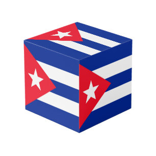 Vlag van Cuba Kubus