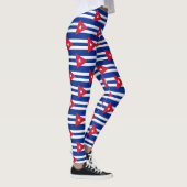 Vlag van Cuba Leggings (Rechts)