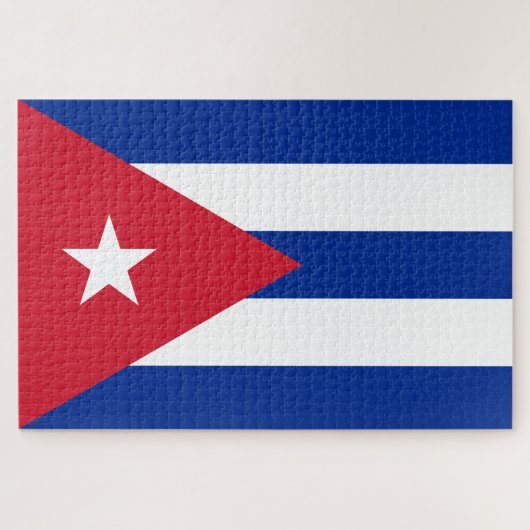 Vlag van Cuba Legpuzzel (Horizontaal)