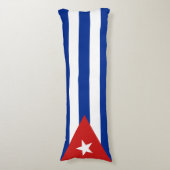 Vlag van Cuba Lichaamskussen (Voorkant Verticaal)