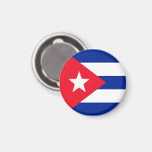 Vlag van Cuba Magneet (Voorkant / Achterkant)