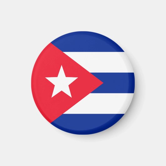 Vlag van Cuba Magneet (Voorkant)