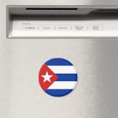 Vlag van Cuba Magneet (Insitu (Vaatwasser))