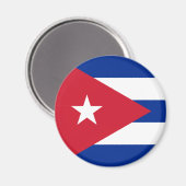 Vlag van Cuba Magneet (Voorkant / Achterkant)